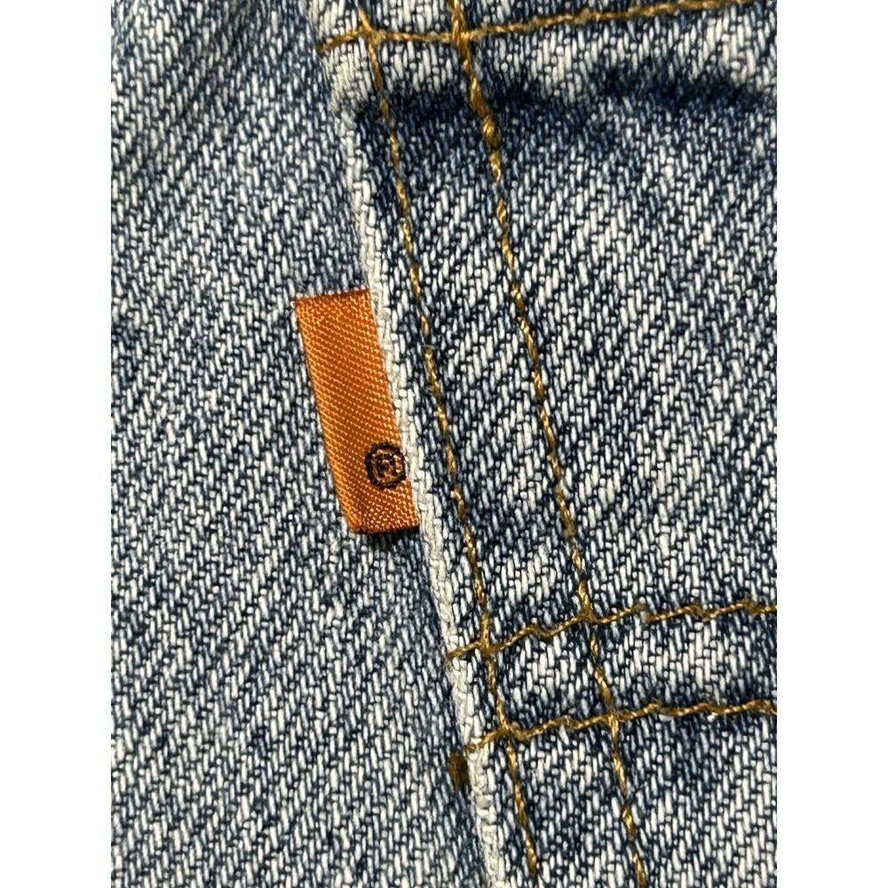 Levi's Youth Vintage 550 Relaxed Fit Jeans Orange Tab 1990s Sz 14 Regular - Picture 14 of 15